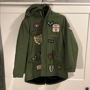 Zara Patches Parka